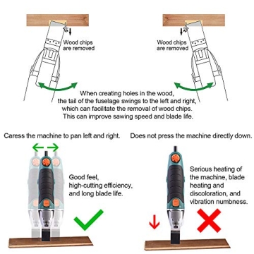 Bionso 35 PCS Oscillating Saw Blades Premium Multitool Kit