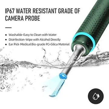 BEBIRD Otoscope Wireless Ear Cleaner 1080P FHD Camera