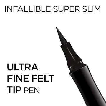 L’Oreal Paris Infallible Super Slim Liquid Eyeliner - Long-Lasting Precision