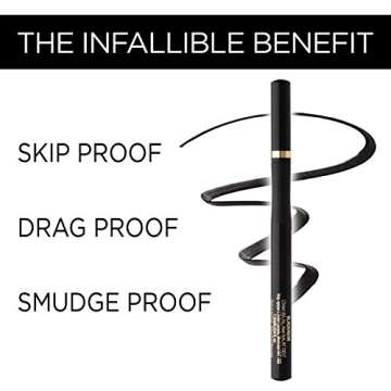 L’Oreal Paris Infallible Super Slim Liquid Eyeliner - Long-Lasting Precision
