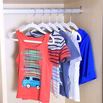 Veeyidd Kids Velvet Clothes Hangers for Toddlers