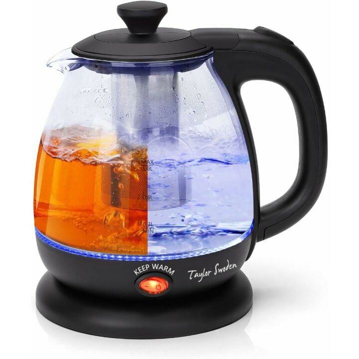 Taylor Swoden Electric Kettle with Infuser & Auto Shut-Off