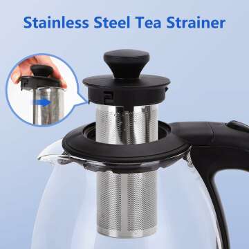 Taylor Swoden Electric Kettle with Infuser & Auto Shut-Off