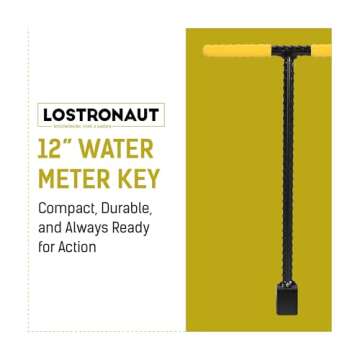 Durable LOSTRONAUT Water Meter Key for Effortless Plumbing