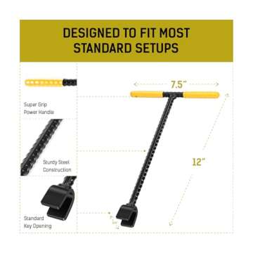 Durable LOSTRONAUT Water Meter Key for Effortless Plumbing