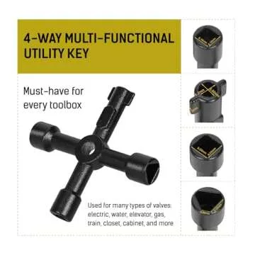 Durable LOSTRONAUT Water Meter Key for Effortless Plumbing