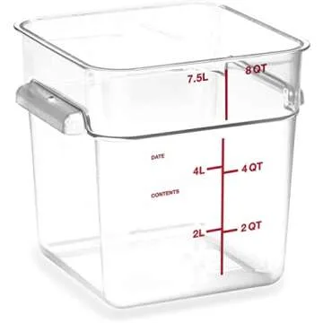 Reliable Square Food Storage Containers for Catering