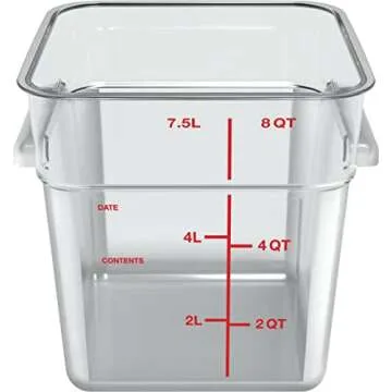 Reliable Square Food Storage Containers for Catering