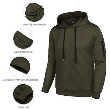 Stylish COOFANDY Men's Tracksuit for Comfort and Performance