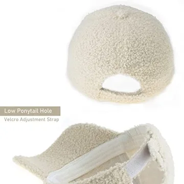 Lamb-Wool Baseball Cap for Winter Style and Warmth