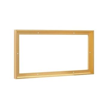 Pixy Canvas Floater Frame 16x48 Brass Gold - Ideal for Your Art Display