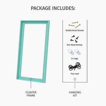 Pixy Canvas Floater Frame for Stunning Artwork Showcase