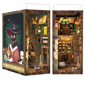 CUTEBEE Book Nook Kit - Enchanting 3D Wooden Puzzle