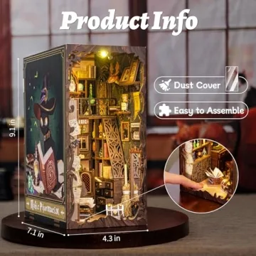 Enchanting CUTEBEE Book Nook Kit for DIY Lovers