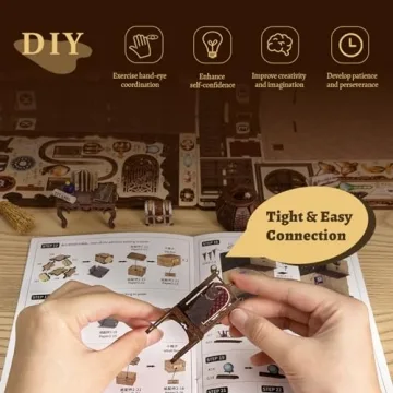 Enchanting CUTEBEE Book Nook Kit for DIY Lovers