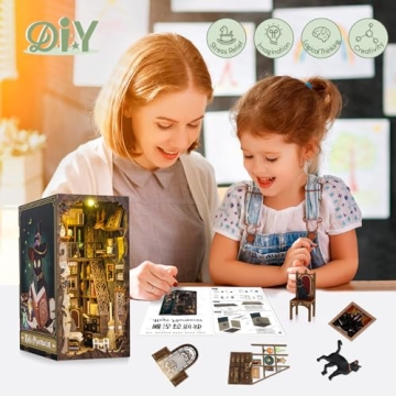 Enchanting CUTEBEE Book Nook Kit for DIY Lovers