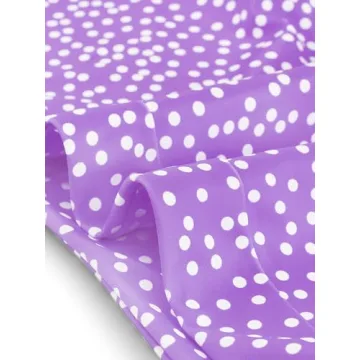 Agnes Orinda Plus Size Polka Dot Swimsuit for Women 2024