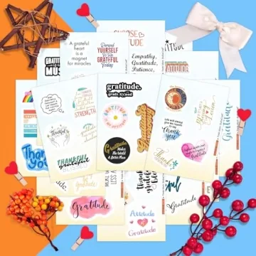 High-Quality BulbaCraft Gratitude Stickers for Everyone