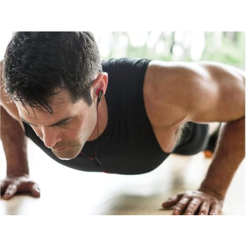 Bose SoundSport In-Ear Headphones (Red) Renewed for Quality Sound