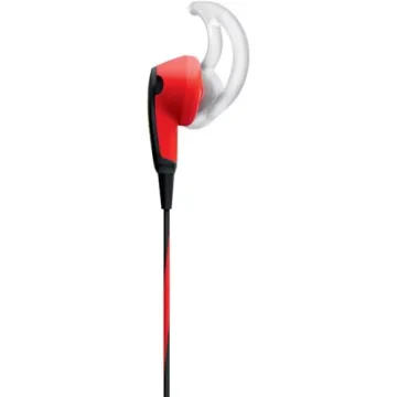 Bose SoundSport In-Ear Headphones (Red) Renewed for Quality Sound