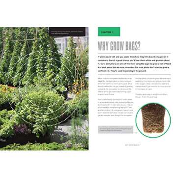 Grow Bag Gardening: The Revolutionary Way to Grow Bountiful Vegetables, Herbs, Fruits, and Flowers in Lightweight, Eco-friendly Fabric Pots - Perfect ... Gardens, Balconies & Rooftops. Grow Anywhere!