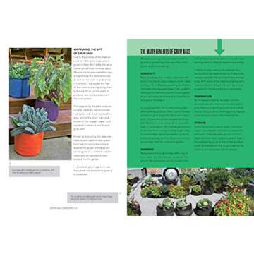 Grow Bag Gardening: The Revolutionary Way to Grow Bountiful Vegetables, Herbs, Fruits, and Flowers in Lightweight, Eco-friendly Fabric Pots - Perfect ... Gardens, Balconies & Rooftops. Grow Anywhere!