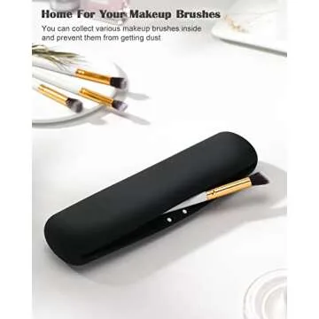 CORNERIA Magnetic Makeup Brush Holder - Stylish & Functional