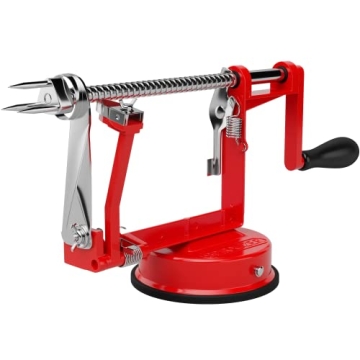 Durable Cast Magnesium Apple and Potato Peeler Corer