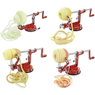 Durable Cast Magnesium Apple and Potato Peeler Corer