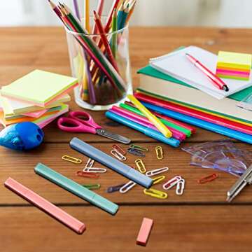 24 Pcs Pastel Highlighters Aesthetic Cute Highlighters with Chisel Aesthetic Pens Assorted Colors Aesthetic Markers School Supplies Highlighters No Bleed for Office Journaling Supplies (Vivid Color)