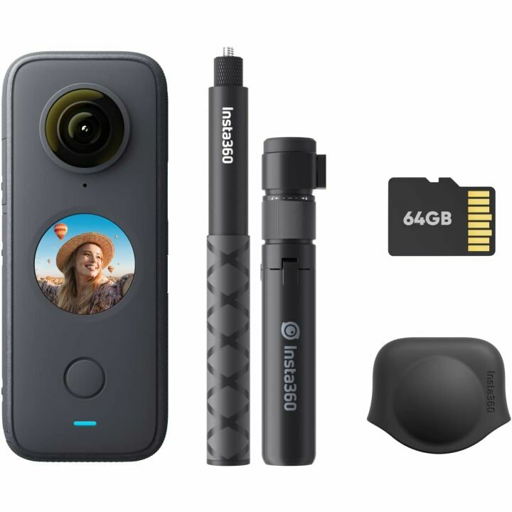 Insta360 ONE X2 Waterproof Action Camera - 5.7K 360