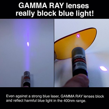 GAMMA RAY Blue Light Blocking Orange Glasses