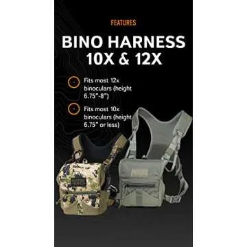 Mystery Ranch Bino Harness 10x Binocular Chest Harness Carrier - Foliage