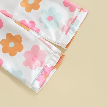 Buy MAINESAKA Baby Girl Satin Pajama Set for Summer Sleepwear