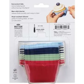 OXO Good Grips Silicone Baking Cups Reusable & Easy Clean
