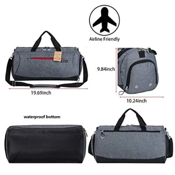 Kuston Sports Gym Bag for Active Lifestyles