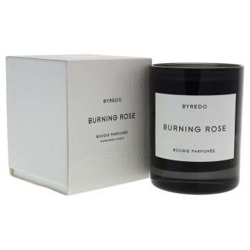 Byredo Burning Rose Scented Candle, 8.4 Ounces