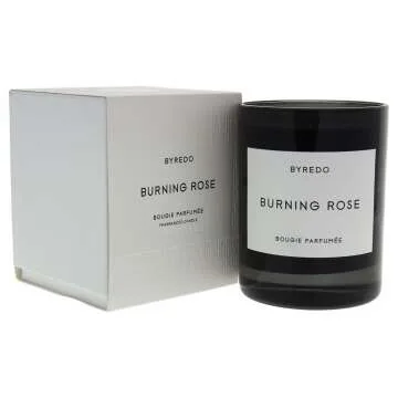 Byredo Burning Rose Scented Candle, 8.4 Ounces