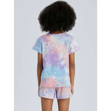 Unicorn Panda Pajamas Set for Big Girls Size 6-16