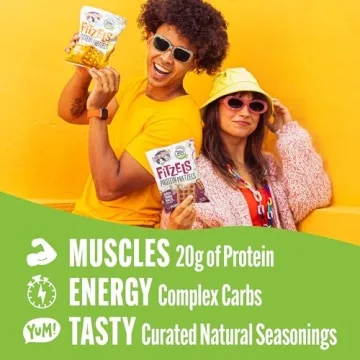 Lenny & Larry's FITZELS Variety Pack, 3 Flavors, 12 Count- Savory Pretzel Snacks Incredibly Tasty, High Protein Salty, Vegan, Kosher 20 g's of Plant Based Protein, 3 oz Each