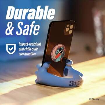iJoy Disney Stitch Phone Stand for Desk - Cute & Practical