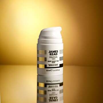 James Read Sleep Mask Tan Face - Achieve Natural Glow Fast