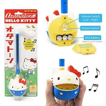 Otamatone Classic Hello Kitty - Portable Musical Fun