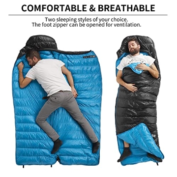 Naturehike Ultralight Goose Down Sleeping Bag for All
