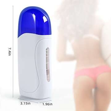 Roll on Wax Warmer Kit for Smooth Hair Removal at Home