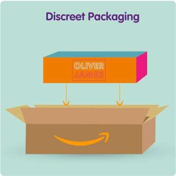 Oliver James Vibrator Wand for Women (Small) | Quiet Vibrating Dildo with 20 Patterns and 8 Speeds for Sexual Pleasure | Adult Sex Toys for Woman and Clit Stimulator Vibrators | Sexy Gifts for Her