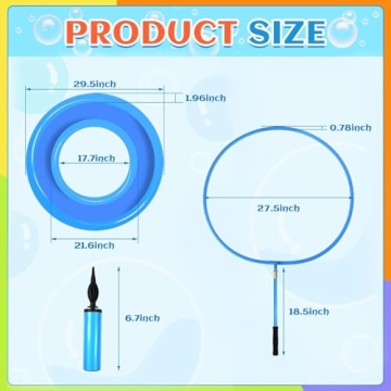 UgyDuky Giant Bubble Wand Perfect for Kids and Adults Fun