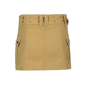 Trendy Multitrust Y2K Denim Mini Skirt for Women