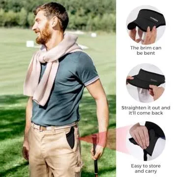 Sukeen Lightweight Sport Visor for Men and Women