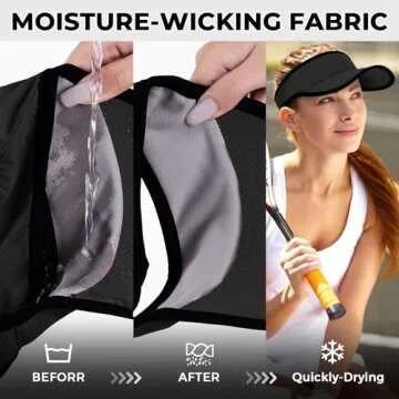 Sukeen Lightweight Sport Visor for Men and Women